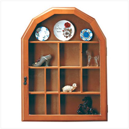 Small Curio Hutch Display Case