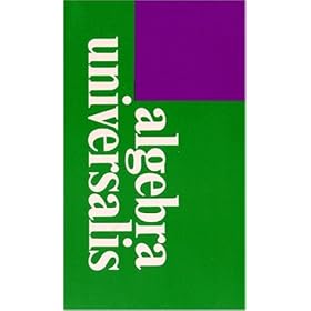 Algebra Universalis by 