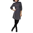 Mossimo Supply Co. Juniors Turtleneck Sweater Dress - Quartz Grey