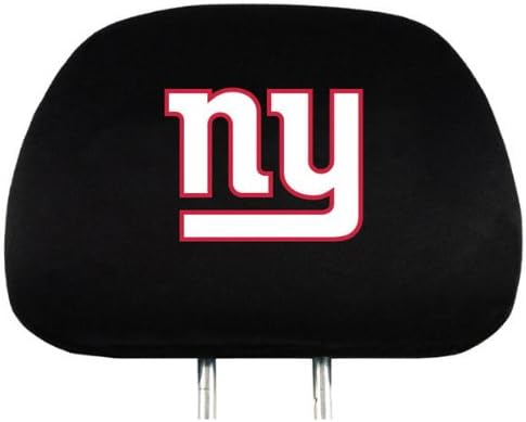 New York Giants 2-pack Auto Head Rest Covers Cover NFL Football PRO