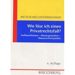 Wie löse ich einen Privatrechtsfall? Aufbauschemata - Mustergutachten - Klausurschwerpunkte (Taschenbuch)
