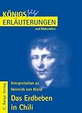 K&ouml;nigs Erl&auml;uterungen und Materialien, Bd.425, Das Erdbeben in Chili - Heinrich von Kleist