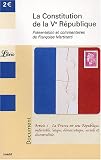 Revue Librio  / La Constitution de la Ve République