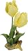 Porcelean Double Yellow Tulip Flowers