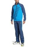 PUMA Herren Trainingsanzug Tricot Graphic, dark denim-french blue, M, 817092 05