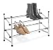 STACKING CHROME SHOE RACK