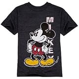Disney Organic Mickey Mouse Tee for Boys -- Gray