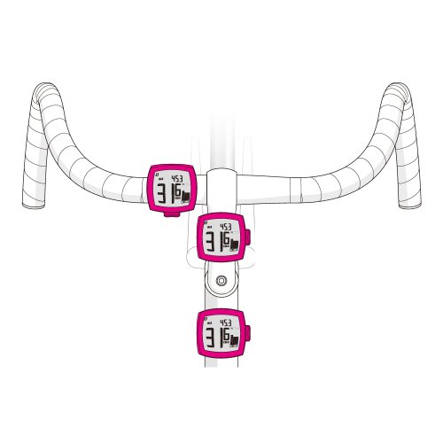 Knog Nerd 12 Function Cycling Computer - Red