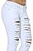 Fandsway Women's Fashion Comfort Casual Ripped Denim Skinny Jean Full Length Collection