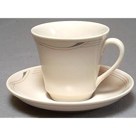Mayer China (American) Coffee Cup and Saucer by Mayer China