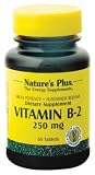 Nature's Plus - Vitamin B-2, 250 mg, 60 tablets