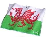 Large Patriot Golf Bag Towel - Wales Flag