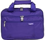 Women's Baggallini CCB148 Complete Cosmetic Bagg (in Purple Ripstop Nylon)