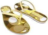 COACH DORRA SCARF FLIP FLOPS FLAT SANDALS SHOE NEW