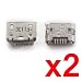 ePartSolution_ 2X BLU Pure XL P0010U Charger Charging Port Dock Connector USB Port Replacement Part USA