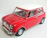Morris Mini Cooper S MK-1 1275s Red 1/18 by Kyosho 08108