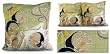 Cotton cushion covers, 'Lanna Ladies' Charm' (pair)