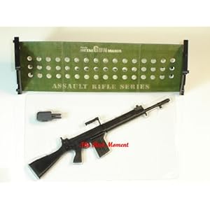 Furuta_M3 FAL 1/6 Mania Assault Rifle Gun Model For 1:6 Scale 12 Action Figure Accessories (Original from TheBestMoment @ Amazon)