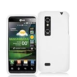 White Silicone Rubber Gel Soft Skin Case Cover for For LG Thrill 4G P925 /  ....