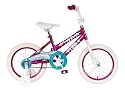 Mantis Maya Girls 16- Inch Bicycle, White/Blue