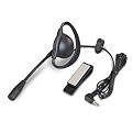 Jensen Over Ear Hands Free Headset with Noise Cancellation - JTH-950