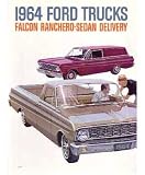 1964 FORD FALCON RANCHERO SEDAN DELIVERY Sales Brochure