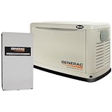 GeneracGuardianSeries605110,000WattAir-CooledLiquidPropane/NaturalGasPoweredStandbyGeneratorWithTransferSwitch
