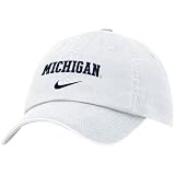 Michigan Wolverines Nike White Campus Cap