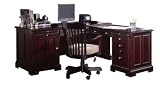 L Shaped Computer Desk by Riverside