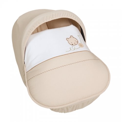 Imagen principal de Bolín Bolón-Saco cestita grupo 0-Colección Botones-82 Beige