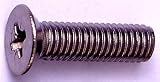 A2-70 Stainless Steel Machine Screw, Type : Pozidrivetm Countersunk Head, Thread Size : M5, Overall Length : 20mm [per Pk/100]