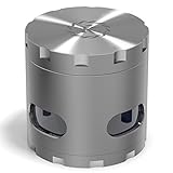 K-brand Spice Tobacco & Herb Grinder - For All Purpose Chopper - Herbs, Spices, Weed, Tobacco and More - Four Piece, Big Storage Chamber and Separate Pollen Catcher.