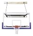 First Team SuperMount 68 Triumph Wall-Mounted Basketball Hoop with 72 Inch Glass Backboard