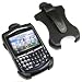 RIM BlackBerry 8700 Series Swivel Rotating Belt Clip Cell Phone Holster - Black Hard Plastic Holster Clip