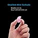 Tronfy Mini S530 Smallest Bluetooth Earbuds Invisible Lightweight Wireless Earphone Headset Headphone With Mic Support Stream Music Hands-free Call For Apple iPhone Most Smart Phone