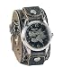 Nemesis Serpent Dragon Leather Cuff Watch
