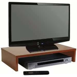 OFC Express TV Stand 20.5 x 14 x 5.25, Shaker Cherry by