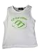 Next Concept - Girls Screen Painted Tank, White, Lime