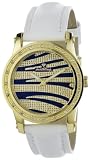 Just Bling Women's JB-6224L-M Starlight Zebra Petite Gold Diamond Watch