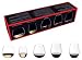 Riedel O 5 Piece Key to Wine Stemless Wine Glass Tasting Set