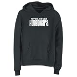 Sweatshirt Woman Black  Kiss Me Hunedoara  Romania City