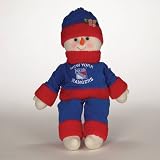 22" NHL Hockey New York Rangers Plush Christmas Snowflake Snowman Stuffed Toy