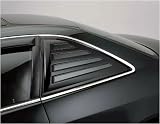Auto Ventshade Aeroshade, 2-Pc - Black ABS, for the 1997 Mitsubishi Eclipse