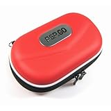 New Red Hard Bag Case Cover Strap for Sony PSP Go