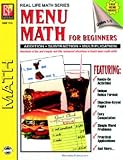 MENU MATH FOR BEGINNERS