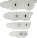 LamsonSharp KnifeSafes Knife Blade Protectors, Set of 4