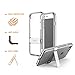 LABC, iPhone 8 / iPhone 7 Case, Kick Bumper case Kickstand Ultimate Absorption from Drops and impacts for Apple iPhone 7 (Clear/Rosegold) (LABC-126-CRG)