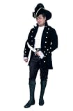 Original Adult Pirate of the Caribbean , Colonial Man or Aristocrat Brown JACKET Only