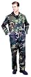 Unlined Woodland Camo Coveralls