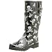 Chooka Women's Tossed Skulls Rainboot